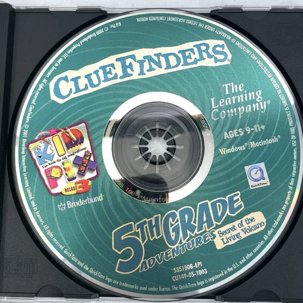 The ClueFinders 5th Grade Adventures: The Secret of the Living Volcano PC Game